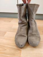Beigefarbene Stiefeletten Sachsen - Sehmatal-Cranzahl Vorschau
