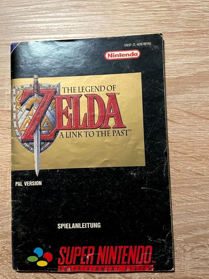 Zelda a Link to the Past Super Nintendo SNES CIB OVP Anleitung Ka in Essen