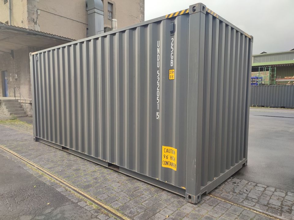 ✅  NEU !! 20 Fuß High Cube Seecontainer ✅ 3400€ netto in Würzburg