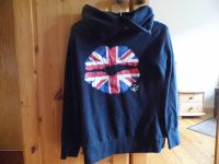 Gr. 146 Pullover dunkelblau GB England Britsche Flagge Kragen Nordrhein-Westfalen - Windeck Vorschau