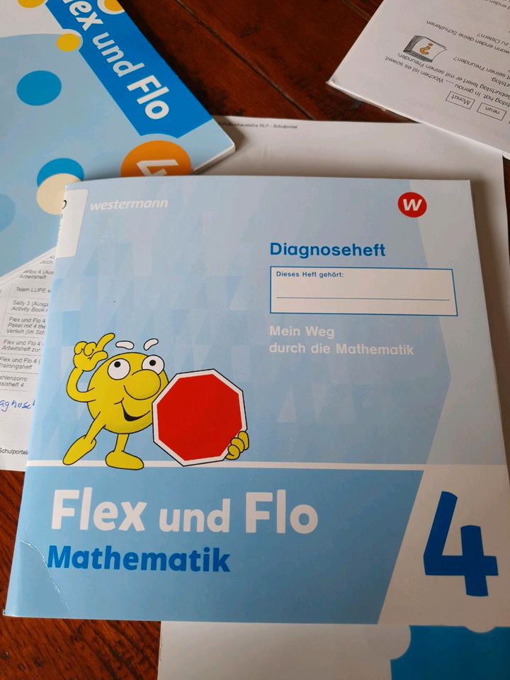 Flex und Flo 4 Mathematik gesamt 3 Hefte NEU in Wackernheim