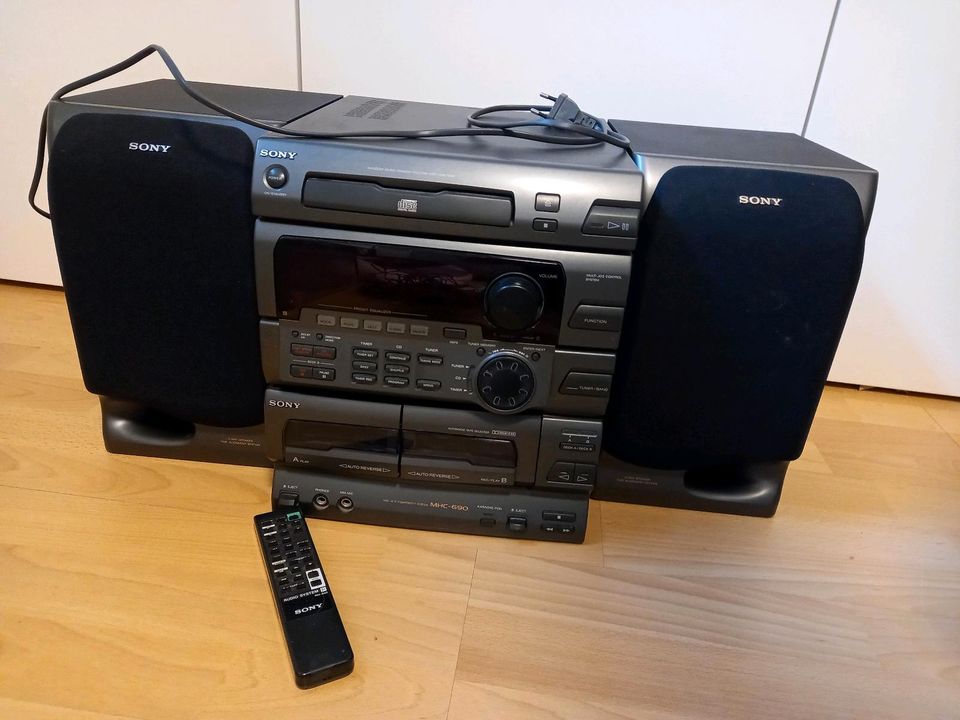 alte SONY HIFI MHC690 Anlage Stereoanlage inklusive Fernbedienung in Berlin  - Reinickendorf | Stereoanlage gebraucht kaufen | eBay Kleinanzeigen ist  jetzt Kleinanzeigen