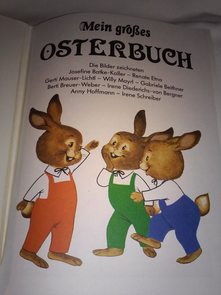 Bianca Bauer-Stadler: Mein großes Osterbuch-Kinderbuch alt in Bad Segeberg