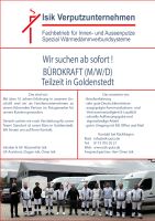 Bürokaft in Teilzeit ab sofort in Goldenstedt Niedersachsen - Goldenstedt Vorschau