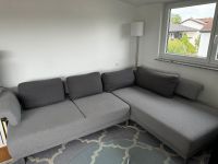 Sofa Hellgrau mit elektrisch erweiterbarer Sitzfläche Baden-Württemberg - Meckenbeuren Vorschau
