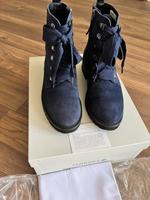 ESCADA Damen  Stiefelette Gr.36,in Blau wie neu Berlin - Mitte Vorschau