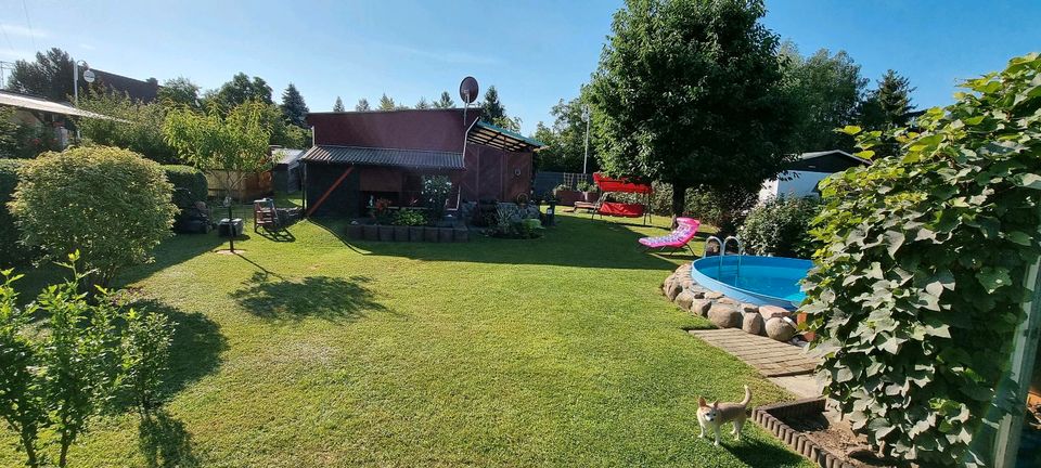 gepflegter Pachtgarten mit Pool in Mahlow/Blankenfelde in Brandenburg
