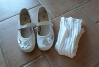 Schuhe Ballerina 36 Strumpfhose weiß, Kommunion Hochzeit Brandenburg - Frankfurt (Oder) Vorschau