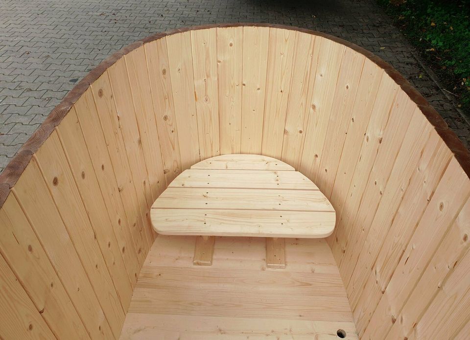 SAUNA Abkühlbecken Fass Tonne Wassertonne NEU Holz Tauchbecken in Hüllhorst