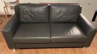 Sofa ca. 170 cm breit, Leder, Farbe schiefer Nordrhein-Westfalen - Gütersloh Vorschau