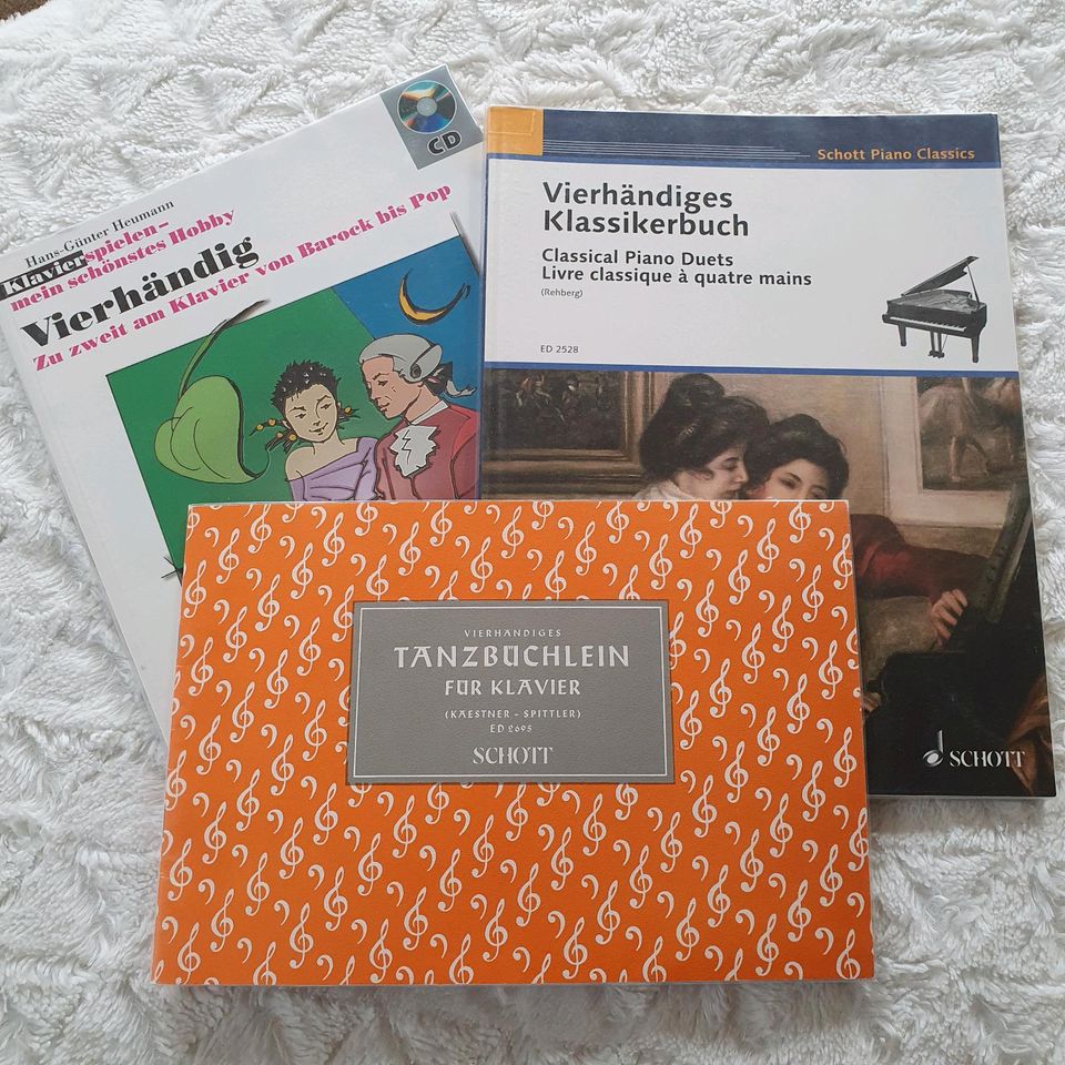 Klavier - Bücher - Set - Vierhändig - Schott, Heumann in Lauda-Königshofen