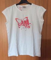 Adidas T-Shirt Shirt Weiß Pink Glitzer Baumwolle Schmetterling S Baden-Württemberg - Mannheim Vorschau