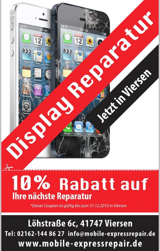 Handyreparatur Displayreparatur Reparatur mobile lcd Akku in Viersen