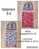 Minnie Maus Strickmütze und Loop-Schal aus 1. Hand Nordrhein-Westfalen - Weilerswist Vorschau