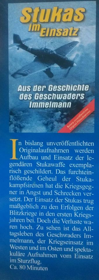 4x DVD,s Dokumentationen 2WK Krieg Luftwaffe Flugzeuge in Dortmund