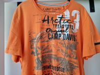 Herren Shirt CAMP DAVID orange Aufdruck GR XL getragen Niedersachsen - Braunschweig Vorschau