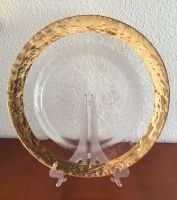 8 Glasteller v.Eisch 33 cm  mit 24 karätigem Goldrand Niedersachsen - Celle Vorschau