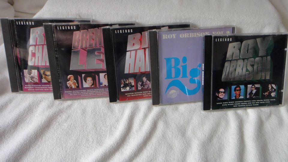 5 CD´s LEGENDS Bill Haley, Brenda Lee, Roy Orbison, Ray Charles in Dresden