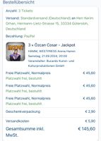 Özcan cosar in Hamm 3x Tickets Nordrhein-Westfalen - Gütersloh Vorschau