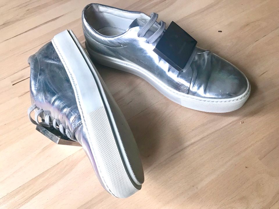 Acne Sneaker Silber Face Dash 39 in Berlin