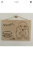 Hundebild,Hundeschild,Holzschild,Holzbild,Cockerspaniel,Geschenk Niedersachsen - Hude (Oldenburg) Vorschau