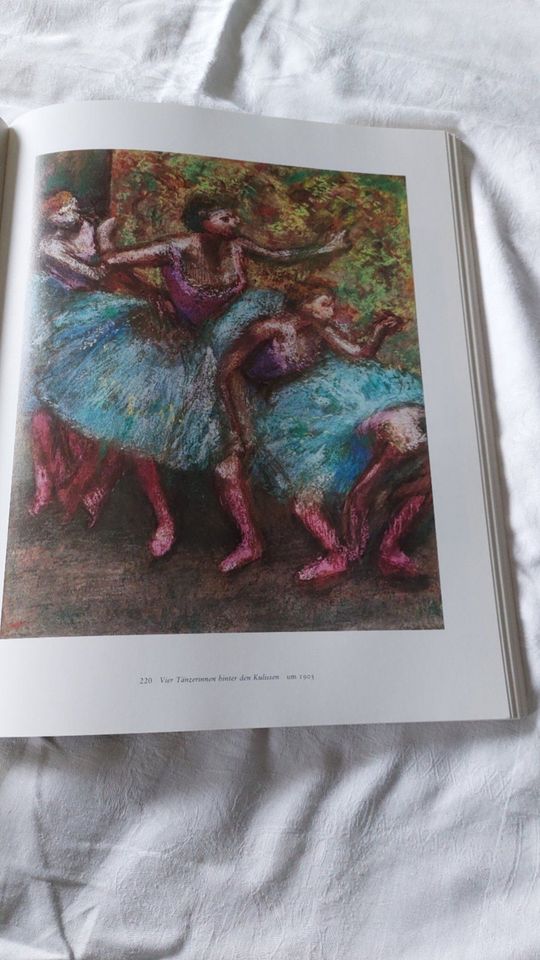 DEGAS Pastelle, Ölskizzen, Zeichnungen, Ausstellungskatalog in Wittgensdorf