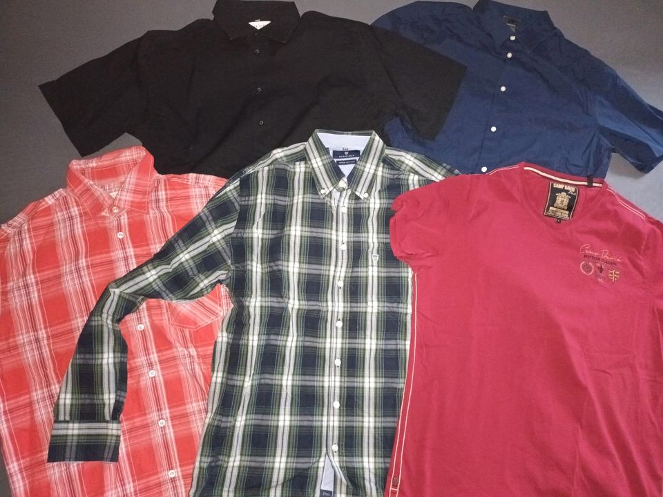 Herren Hemden Marken Paket 10€ Gr.L Tom Tailor Camp David in Kernen im Remstal