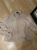 ❤️ H&M Bluse langärmelig mit Pailletten Aprikose beige XL 42 Bayern - Schöllkrippen Vorschau