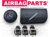 MERCEDES SPRINTER W907 2x Airbag 3x Sicherheitsgurte Satz Bremen - Obervieland Vorschau