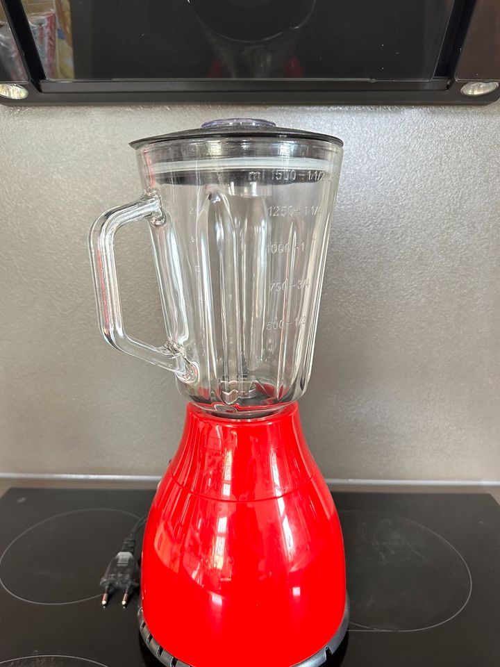 Russell Hobbs Standmixer Smoothie-Maker Rot im Retro Design + ET in Weinböhla