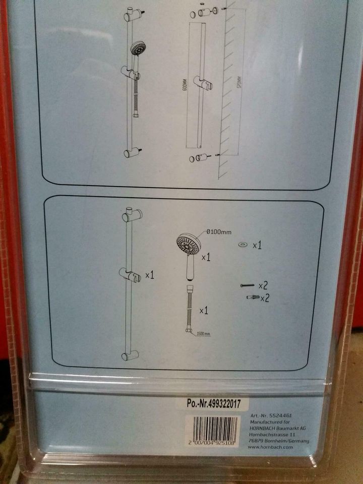 DUSCH-BRAUSE-SET (NEU!) in Thaleischweiler-Fröschen