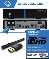 GigaBlue UHD IP 4K USB HDMI 1x DVB-S2X Single Tuner + WlFI Niedersachsen - Werlte  Vorschau