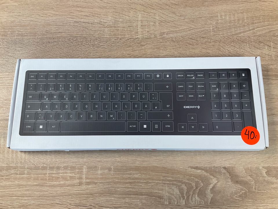 ⭐️Cherry KW 9100 Slim Kabellose Design Tastatur 1 J. Garantie⭐️ in Peine