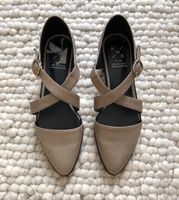 KMB Lederriemchen Schuhe beige Gr.37 ungetragen München - Sendling Vorschau