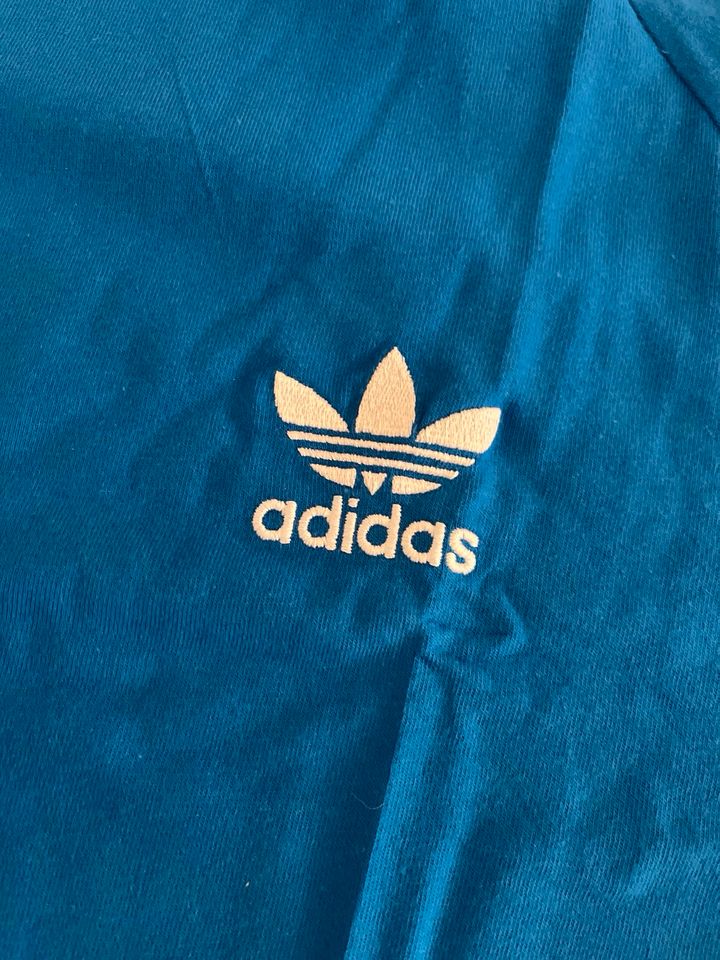 Adidas T-Shirt S blau Herren in Kevelaer