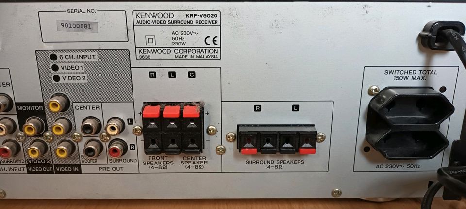 KENWOOD KRF-V 5020 A/V Receiver in Welzheim