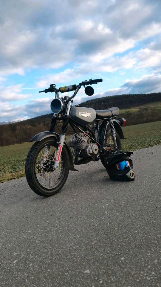 Simson S51 tuning 85ccm Membran Neuaufbau,Tausch KTM EXC, Sumo in Thüringen  - Neuhaus, Mofas und Mopeds gebraucht