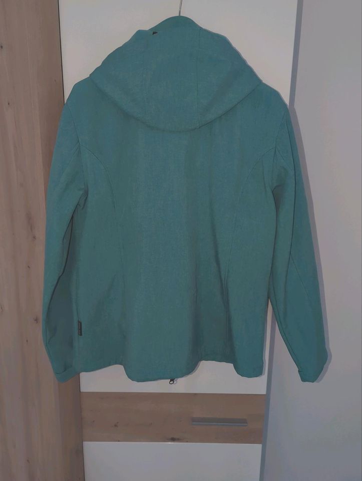 Jacke Softshelljacke Damen 44 blau/türkis in Dresden