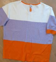 Top Pullover Kurzarm  STREET ONE 40 bunt M L Blockstreifen Nordrhein-Westfalen - Krefeld Vorschau