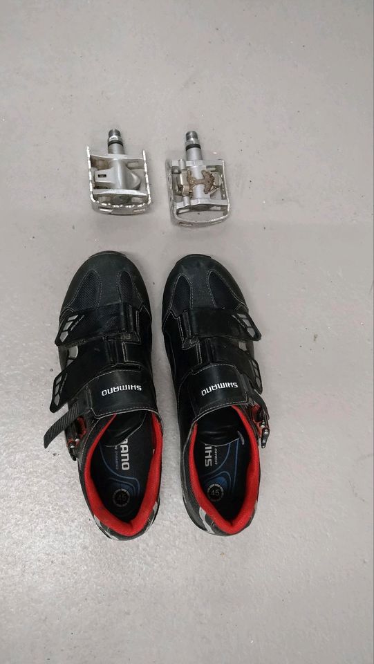 Shimano Klickpedal 2in1 M324 SPD Schuhe SH-M088l Gr 43-45 Klickie in Witten
