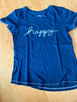 TCM T-Shirt Gr S 36 38 blau mit Schriftzug happy Baden-Württemberg - Karlsruhe Vorschau