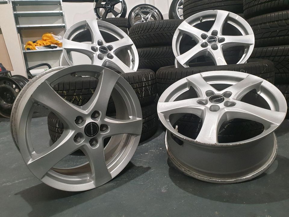 17 zoll 5x112 mit rdks Sensoren audi vw skoda seat alu Felgen in Hemer