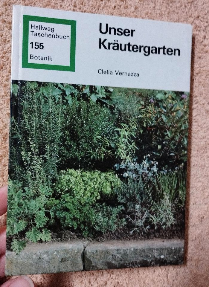 Unser Kräutergarten 1982, Büchlein Botanik in Weißenburg in Bayern