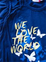 Kleid kurz blau "we love the World" Gr.140 NKD  #K140-1 Rheinland-Pfalz - Wershofen Vorschau