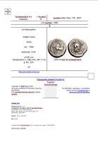 Sehr alte Silbermünze -Tetradrachmon Niedersachsen - Wunstorf Vorschau