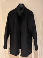 Hugo Boss Mantel schwarz Wolle/Kaschmir Baden-Württemberg - Weissach Vorschau