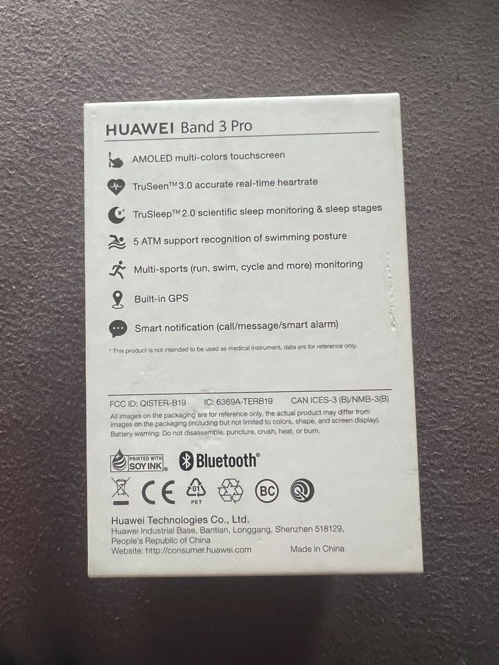 Fitnessuhr huawei band pro 3 originalverpackt in Gießen