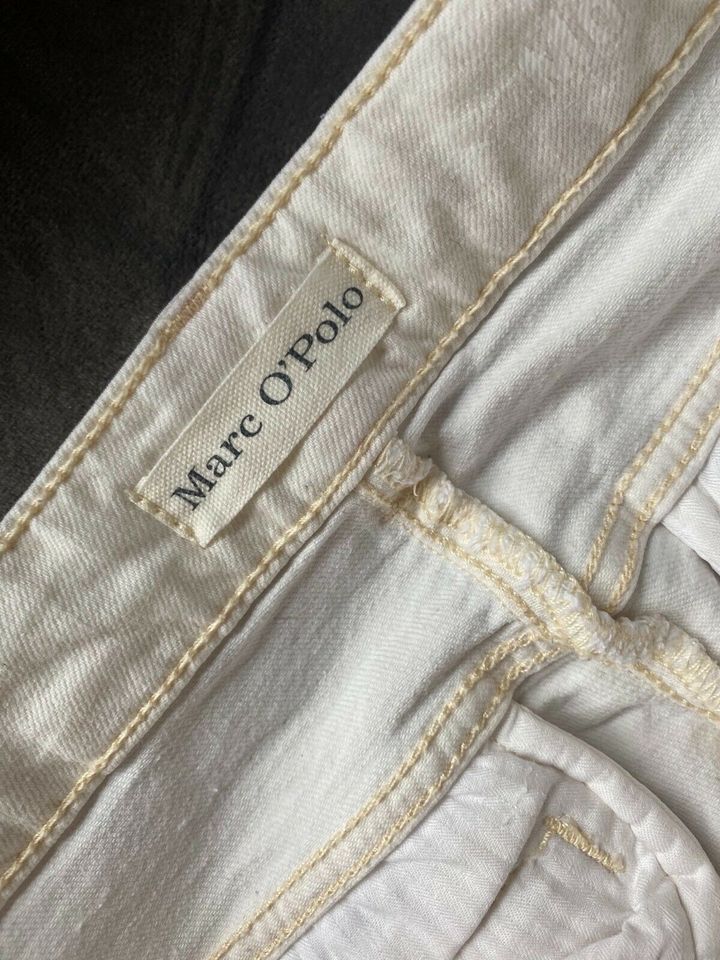 Marc O‘ Polo Jeans, neu, Gr 28, weiß-beige in Rieste