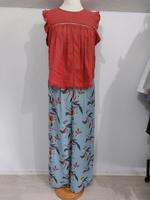 Set Weite Hose von Primark u. Blumentop von Forever21 Gr.S Bayern - Mariaposching Vorschau
