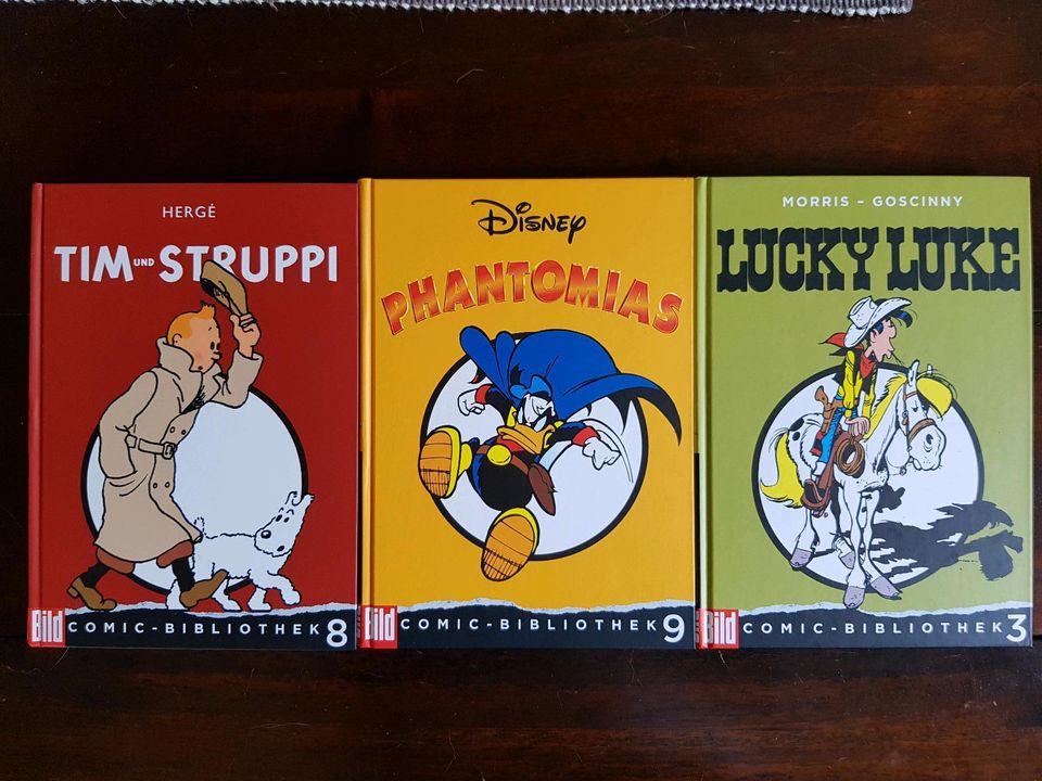 3 Comic Bücher: Tim u. Struppi, Phantomas, Lucky Luke in Göttingen